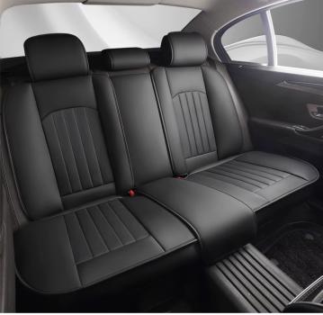 Sportliche 5-Sitzer-Sitzbezüge aus PU-Leder UNIVERSAL KOMFORT (FARBAUSWAHL)